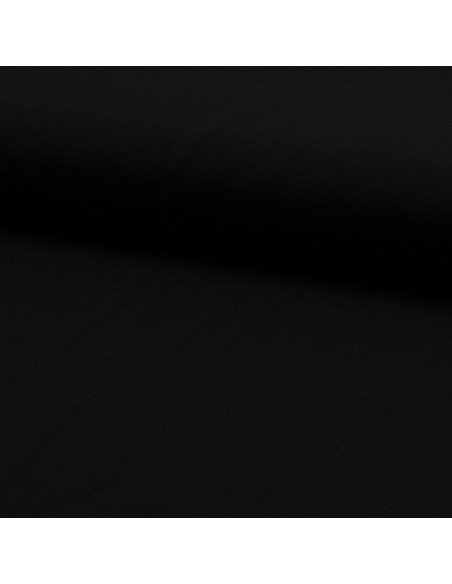 Tissu twill de viscose - Noir