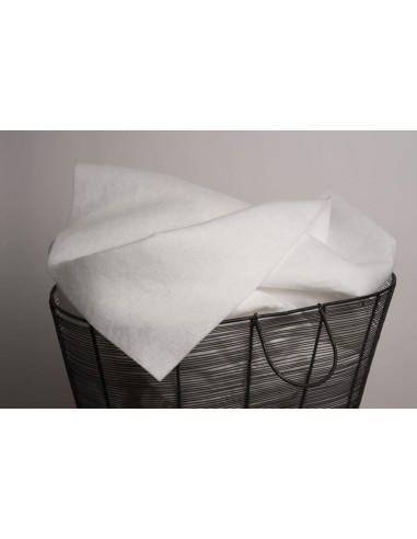 Molleton polyester Nuage - 100 x 100 cm