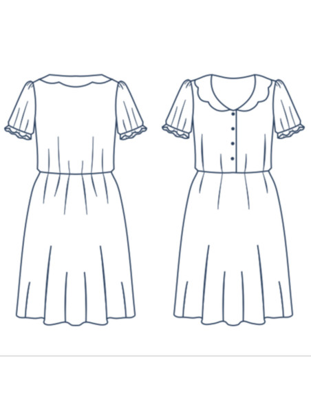 Patron de robe - Comète - Lise Tailor
