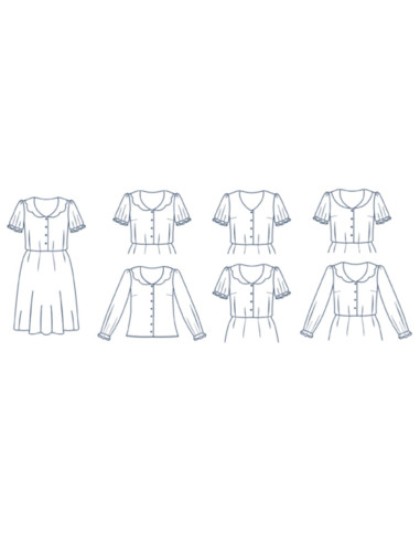 Patron de robe - Comète - Lise Tailor