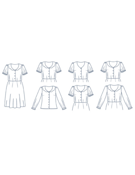 Patron de robe - Comète - Lise Tailor