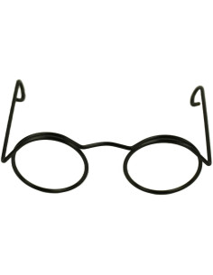 Lot de 5 paires de lunettes pour amigurumi 50 mm - Noir 2