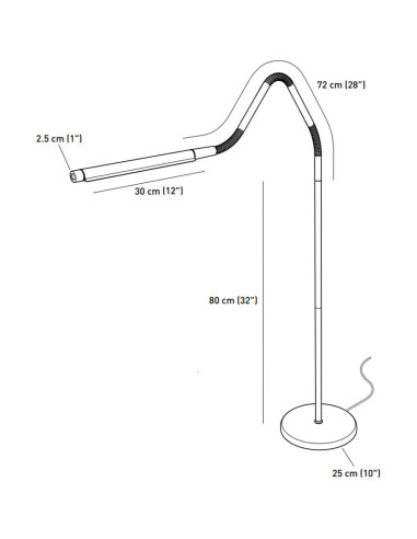 Lampe sur pied Daylight Electra