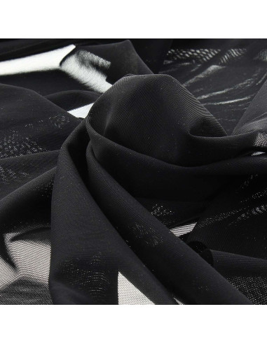 Tissu gainant Powernet - Noir