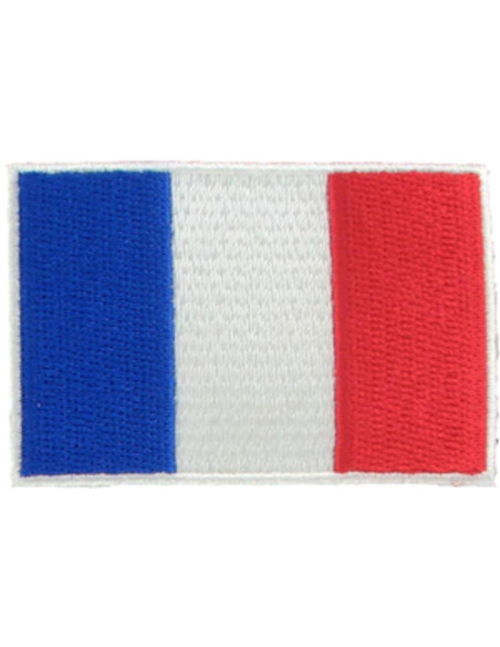 Écusson thermocollant drapeau France