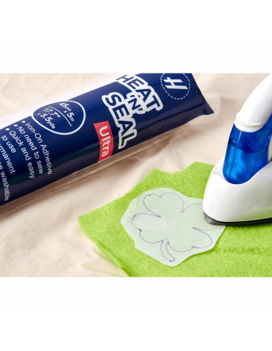 Papier thermocollant pour appliqué, quilting et couture 45 cm x 5 cm - Ultra