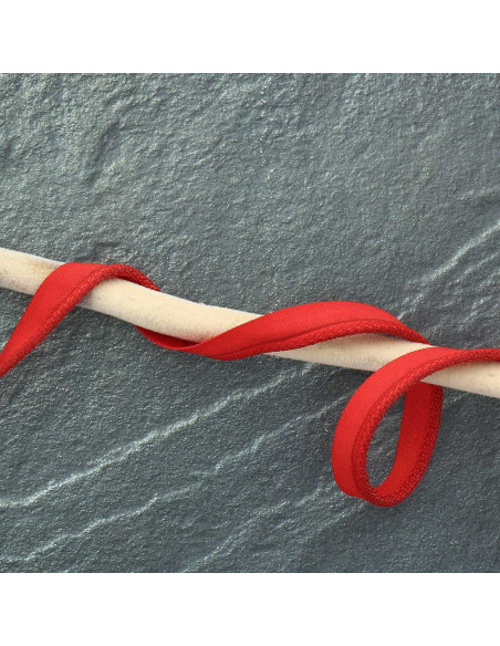 Passepoil polyester - Rouge