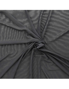 Tissu lingerie Powermesh - Gris foncé