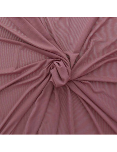 Tissu lingerie Powermesh - Mauve