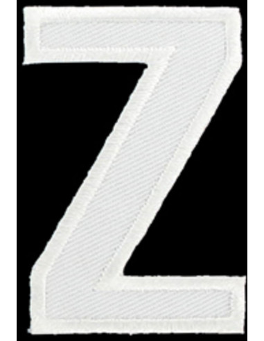 Écusson thermocollant lettre Z