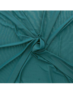 Tissu lingerie Powermesh - Bleu pétrole foncé