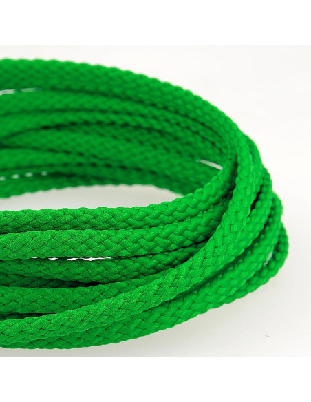 Cordelière plate anorak - Vert herbe