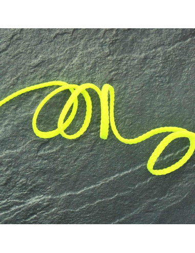 Cordelière plate anorak - Jaune fluo