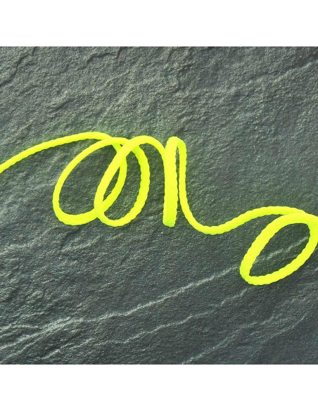 Cordelière plate anorak - Jaune fluo