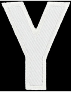 Écusson thermocollant lettre Y