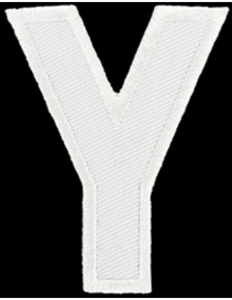 Écusson thermocollant lettre Y