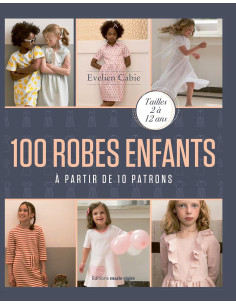 Livre 100 robes enfants - À partir de 10 patrons