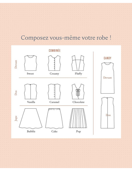 Livre 100 robes enfants - À partir de 10 patrons