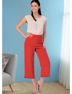 Patron de short et pantalon - Butterick 6851