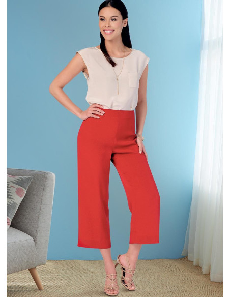 Patron de short et pantalon - Butterick 6851