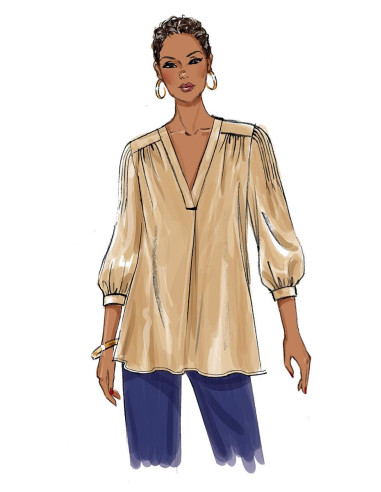 Patron de haut - Butterick 6855