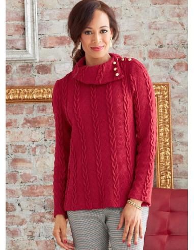 Patron de haut - Butterick 6857