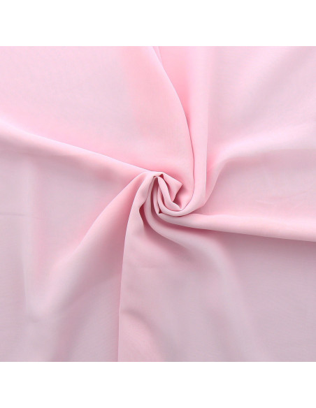 Tissu mousseline - Rose layette