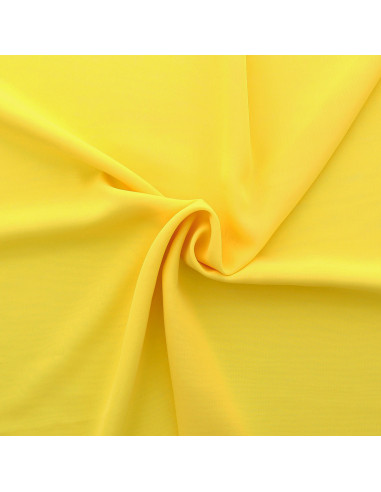 Tissu mousseline - Jaune
