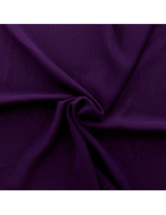 Tissu mousseline - Violet
