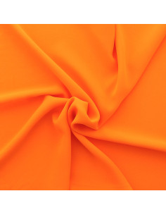 Tissu mousseline - Orange