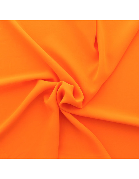 Tissu mousseline - Orange
