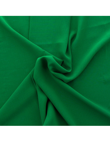 Tissu mousseline - Vert herbe