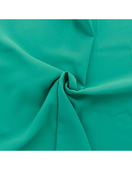 Tissu mousseline - Vert emeraude