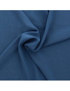Tissu mousseline - Gris bleu