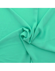 Tissu mousseline - Vert menthe