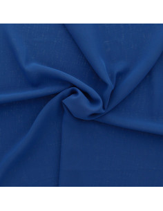 Tissu mousseline - Bleu