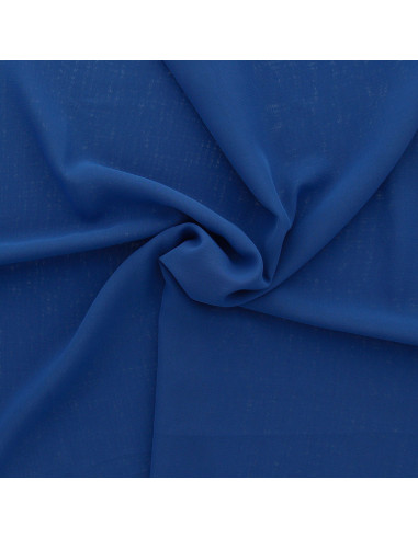 Tissu mousseline - Bleu