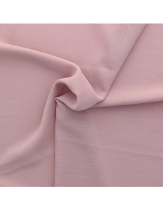 Tissu mousseline - Vieux rose clair