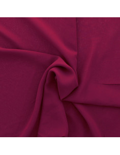 Tissu mousseline - Lie de vin