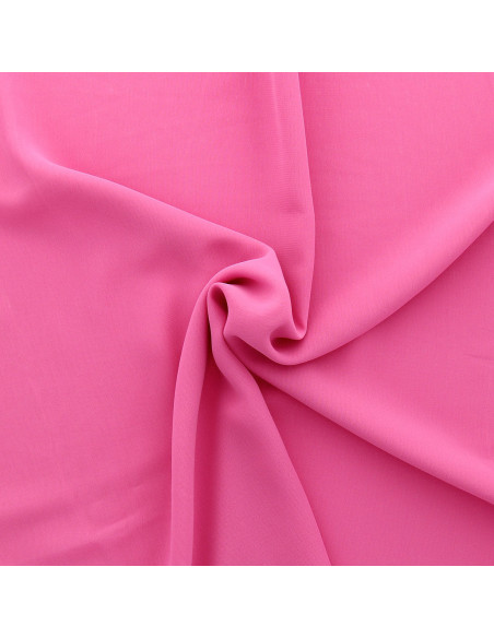 Tissu mousseline - Rose