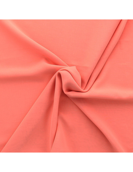 Tissu mousseline - Saumon