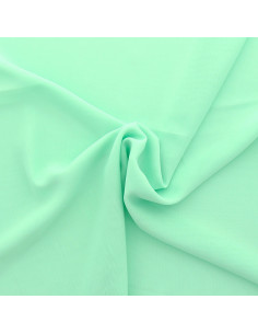 Tissu mousseline - Vert clair