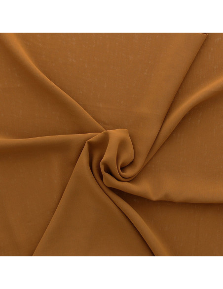 Tissu mousseline - Camel