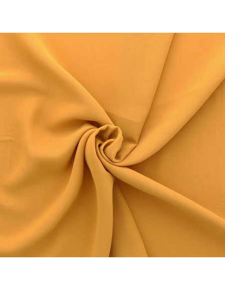 Tissu mousseline - Ocre