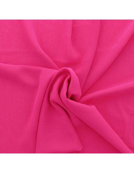 Tissu mousseline - Fuchsia