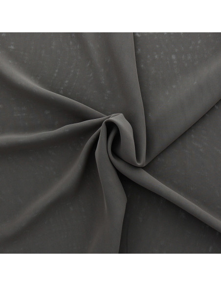 Tissu mousseline - Taupe foncé