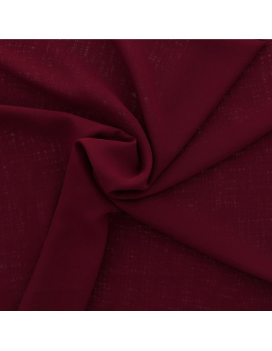 Tissu mousseline - Bordeaux