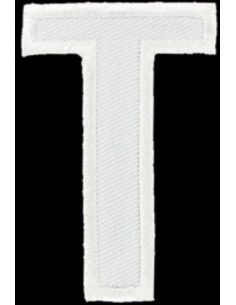 Écusson thermocollant lettre T