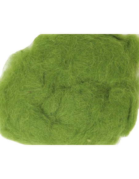 Laine à feutrer - Vert
