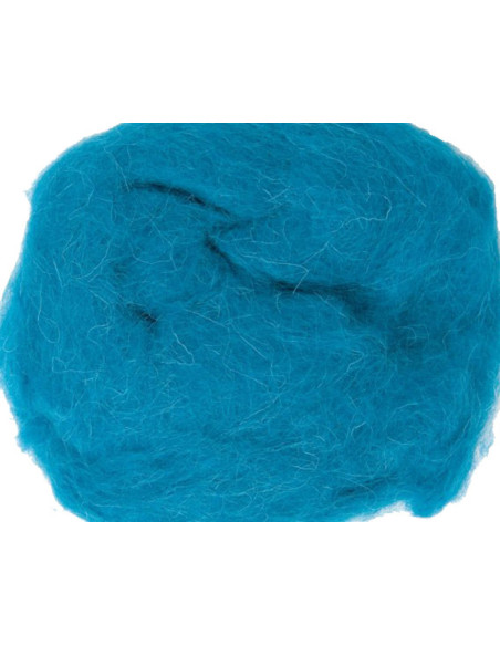 Laine à feutrer - Bleu aqua